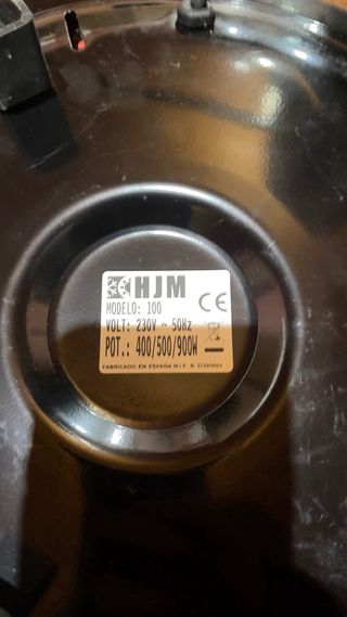 Brasero eléctrico redondo