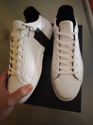 Zapatillas Replay Blancas talla 44
