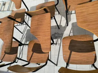 SILLASS PUPITRE FORMICA MADERA