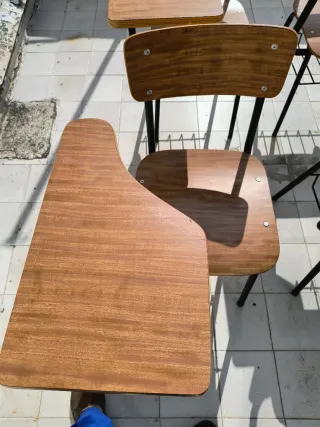 SILLASS PUPITRE FORMICA MADERA