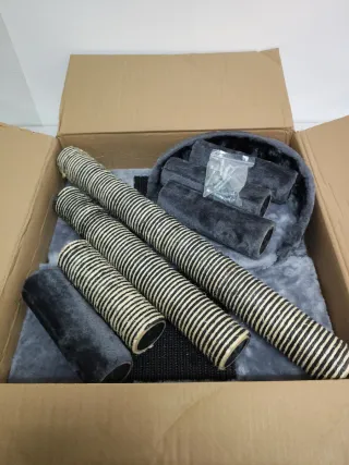 Árbol rascador para gatos Lionto 100 cm