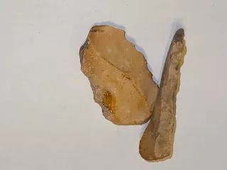 Tranchet y raspador Neolítico