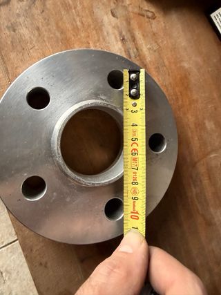 Separadores 3cm 5x100 (BMW, etc.) aluminio