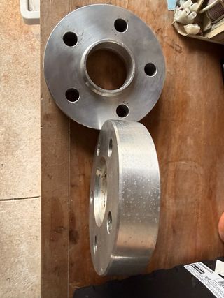 Separadores 3cm 5x100 (BMW, etc.) aluminio