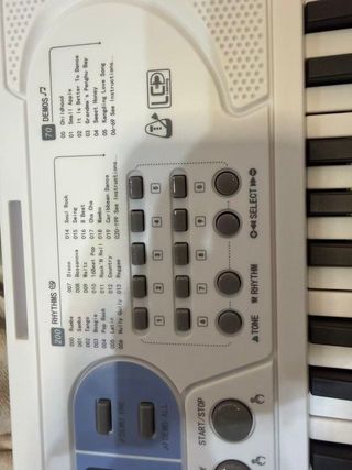 Teclado Hricane 61 teclas con micrófono