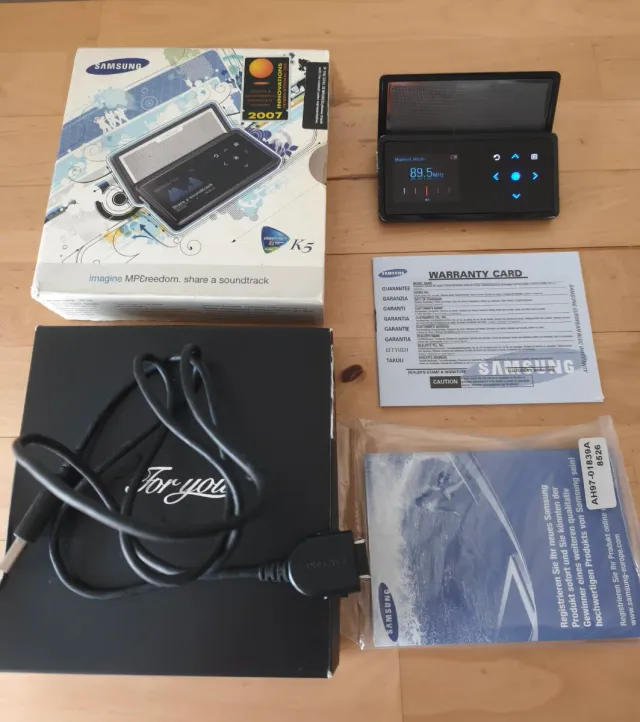 Reproductor MP3 Samsung YP-K5