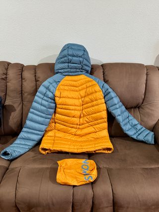 Plumífero Montaña Hombre Capucha Nuevo