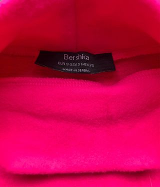 Jersey Bershka Oversize Fucsia