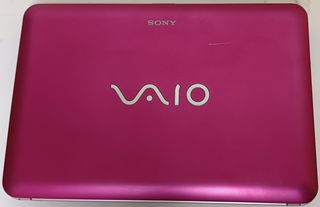 Sony Vaio rosa bubblegum | Vintage Y2K retro Win7