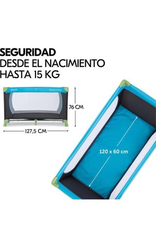 hauck Dream N Play Set Cuna de Viaje para Bebé