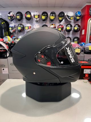 Casco Modular SMK Negro Mate