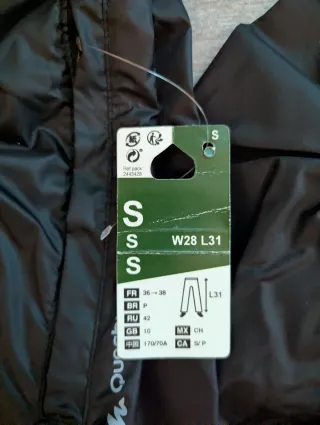 Pantalones impermeables Quechua Talla S