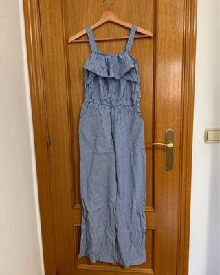 Mono rayas azul y blanco mujer