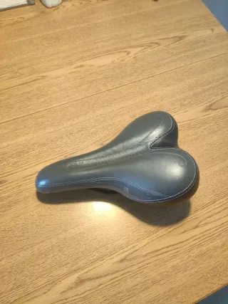 Sillín Bici Mujer Gris