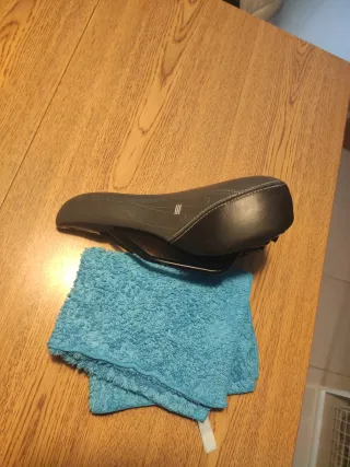 Sillín Bici Mujer Gris