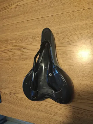 Sillín Bici Mujer Gris