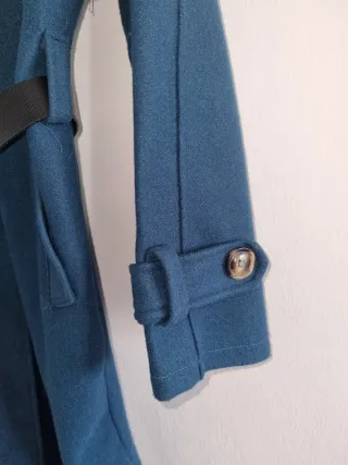 Cappotto donna blu taglia M