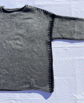 Jersey Zara Gris Punto