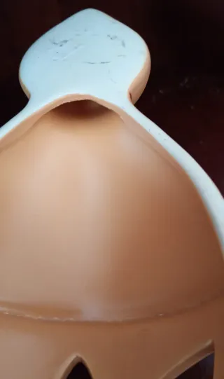 Farol de cerámica vintage con flores