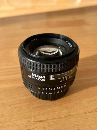 Objetivo Nikkor Nikon 50mm f/1.4D