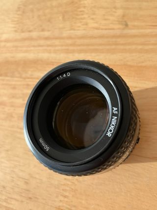 Objetivo Nikkor Nikon 50mm f/1.4D