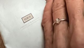 CERTIFICADO Anillo Tous oro diamantes