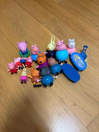 Casa,autobus,caravana  y colegio Peppa Pig