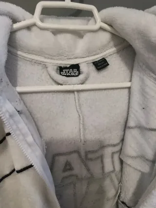 Pijama Enterizo Star Wars Stormtrooper Talla 10-12