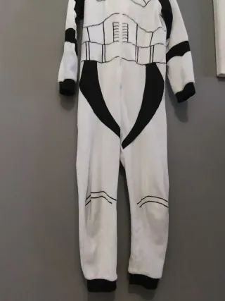 Pijama Enterizo Star Wars Stormtrooper Talla 10-12