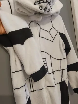 Pijama Enterizo Star Wars Stormtrooper Talla 10-12