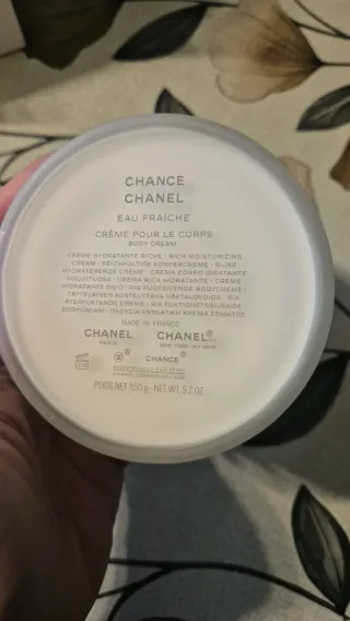 Crema corpo Chanel Chance 150 gr