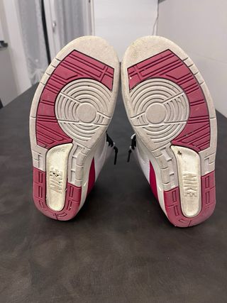 Scarpe Jordan Alte Bianche Rosse