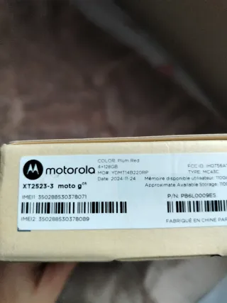 Móvil Motorola Moto G05  Color Fusia