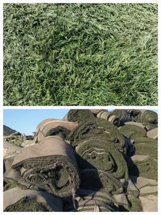 Césped artificial reciclado