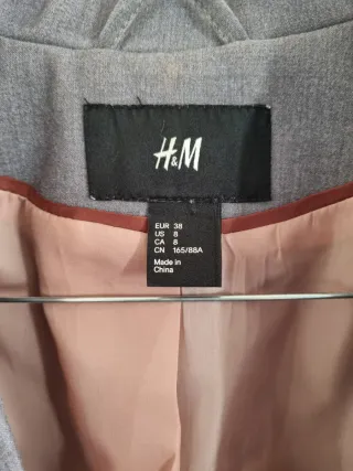 Giacca H&M grigia EUR 38