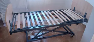 Cama articulada eléctrica con mando