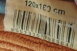 Tappeto Cotone Arancione 120x180