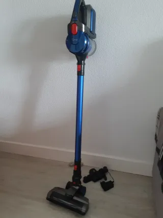 Aspiradora sin cables azul