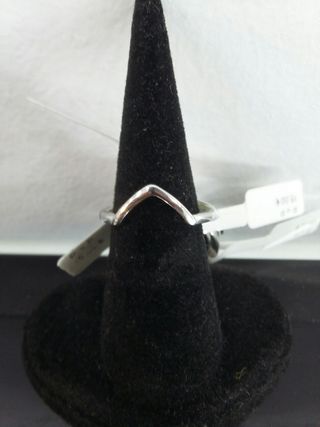 anillo plata desmontable