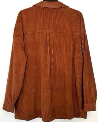 Blazer Chaqueta Cazadora pana gruesa Marrón T. XL