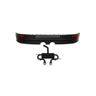 Pack paragolpes trasero con sistema de escape Volk