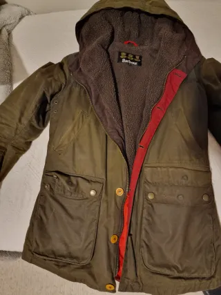 Parka Barbour Game Talla M Verde