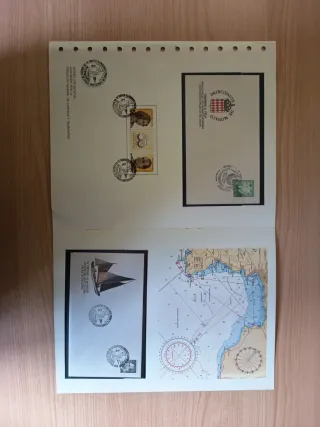 DOCUMENTO FILATÉLICO N°10. Trofeo Almirante Conde