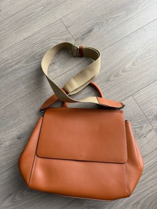 Bolso Adolfo Dominguez Marrón de piel