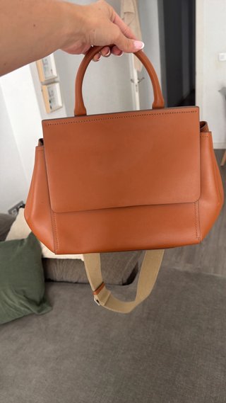 Bolso Adolfo Dominguez Marrón de piel