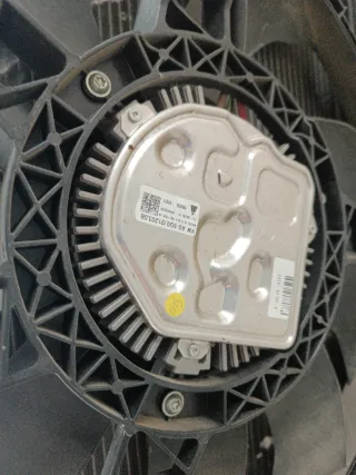 Golf 7 GTE Parachoques Delantero, faros y radiador