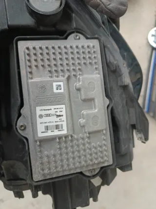 Golf 7 GTE Parachoques Delantero, faros y radiador