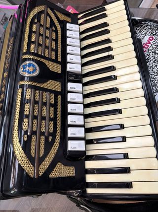 Pianos Y órganos Acordeon Paolo Soprani 120 Bajos