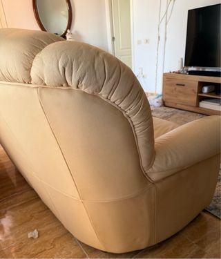 Sofá 3 plazas color beige