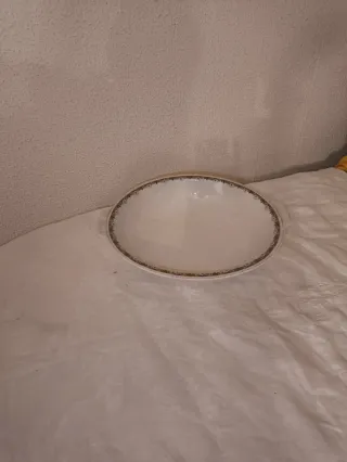 Juego de fuente, bandeja y 3 platos